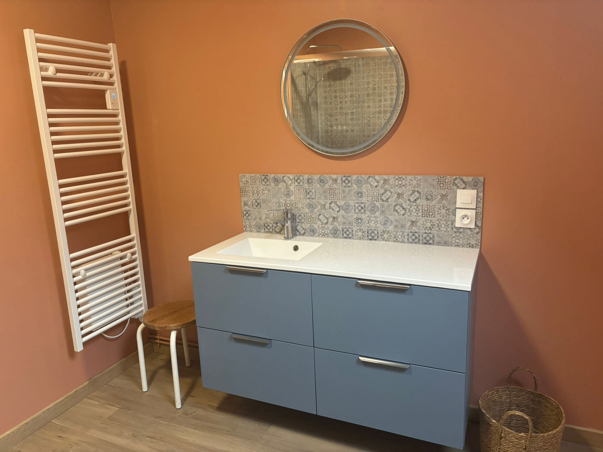 Rénovation complète salle d'eau — après